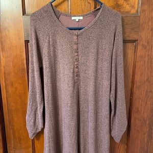 Z supply long sleeve dress